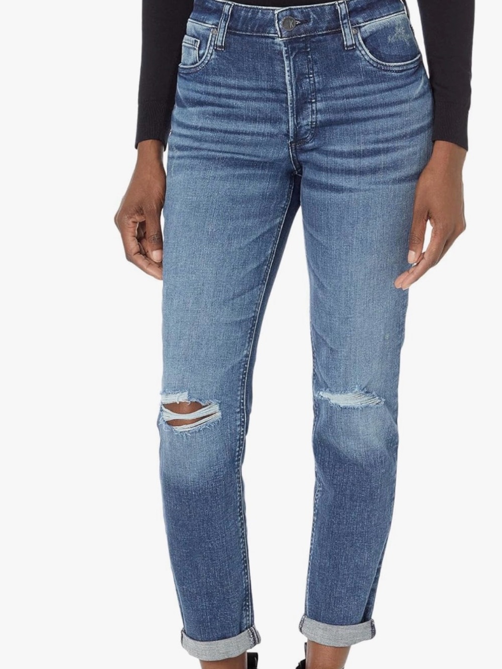 KUT from the Kloth Juliet Slouchy Boyfriend Jeans